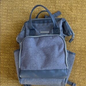 Grey diaper bag